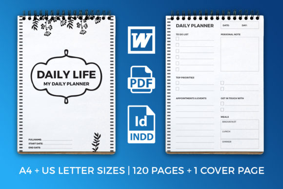Daily Planner KDP Interior Design Assets