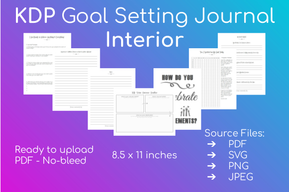 Evaluating the KDP Goal Setting Journal Interior for Practical Publishing
