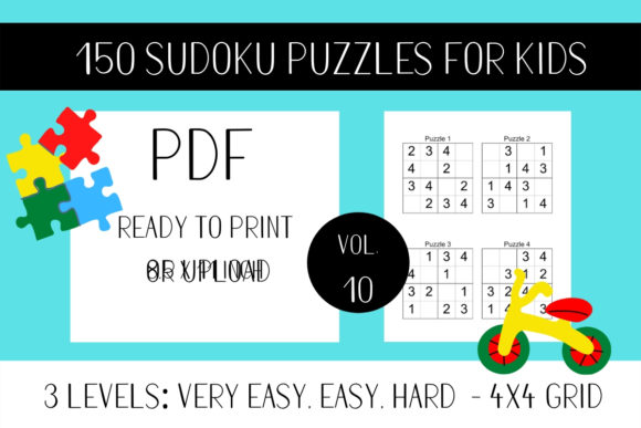 Implementing 150 Sudoku Puzzles for Kids Vol.10 in Educational and Home Environments