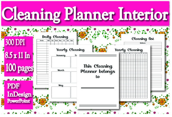 KDP Interior Cleaning Planner: Strategic Asset for Publishers and Personal Organization