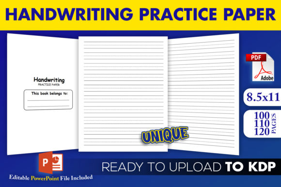 Optimizing Low-Content Publishing with a Versatile Handwriting Practice Paper KDP Interior
