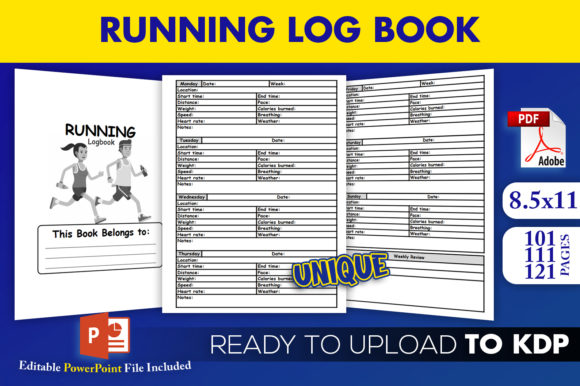 Running Log Book Jogging KDP Interior: A Strategic Asset for Low-Content Publishers